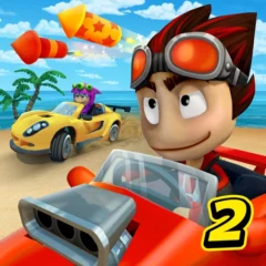 تنزيل لعبة BB Racing 2 مهكرة APK أخر إصدار 2024 مجاناً