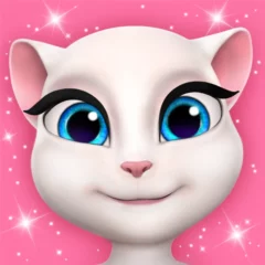 تنزيل لعبة صديقتي أنجيلا My Talking Angela مهكرة APK أخر إصدار 2024 للأندرويد مجاناً